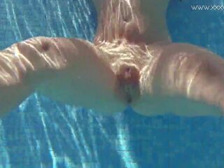 Jessica Lincoln gets lascivious and Naked in the Pool: xxx film 13