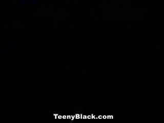 Teenyblack - proaspăt lipsit de experiență negru adolescenta inpulit