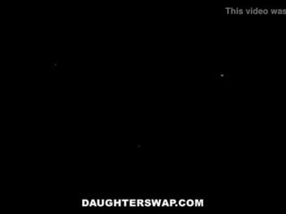 Daughterswap - 青少年 他妈的 爸爸 最好的 朋友 中 电影
