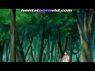 Graziosa giovanissima ragazze in anime hentai video