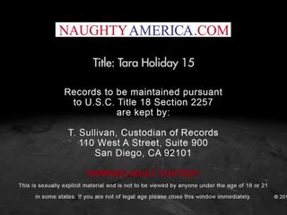 Busty MILF Tara Holiday massages & fucks her son's friend - Naughty America
