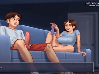 Summertime saga - tudo porcas filme cenas em o jogo - enorme hentai desenho animado animado sexo clipe compilação para cima para v0 18 5