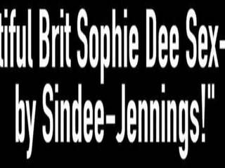 Cantik brit sophie dee sex-toyed oleh sindee-jennings