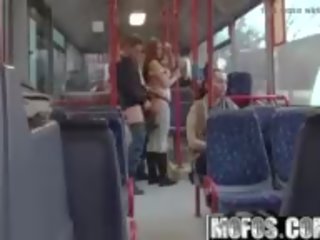 Mofos b sides - bonnie - ציבורי x מדורג סרט עיר אוטובוס מִדָה.