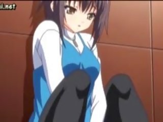 Pěkný anime holky sdílet velký penis