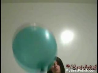 Балон момиче peak и балон играя секс игра