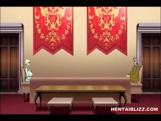 Opiekunka anime z gigantyczne cycuszki gorące wetpussy fucki
