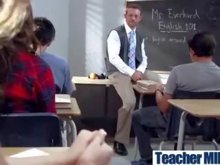 Sex In Class Between Student And Big Round Tits Slut Teacher (ashley adams) vid-06