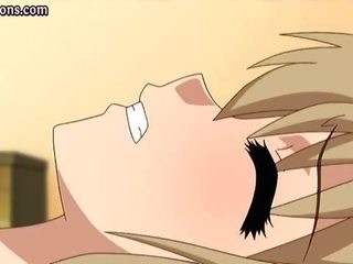 Sweet anime tasting big phallus